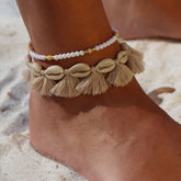 Bracelet de cheville Jondal blanc